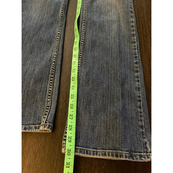 DKNY Jeans Size 6 Blue Denim Soho Jean Bootcut Cotton/Spandex - Picture 7 of 8